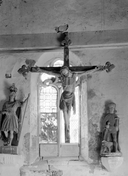 Croix (crucifix) : Christ en croix, chapelle Saint-Adrien (Le Faouët)