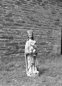 Statue (petite nature) : Vierge à l'Enfant, chapelle Saint-Claude (Gourin)