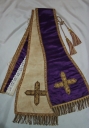 Étole pastorale reversible