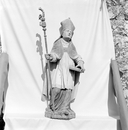 Statue (d'applique, petite nature) : saint Sulliau, chapelle Saint-Sulliau (Plomodiern)