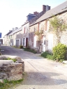 Alignement de maisons, rue du Croissant (Saint-Benoît-des-Ondes)