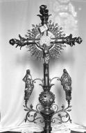 Croix de procession, église paroissiale Saint-Méen (Ploéven)