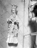 Groupe sculpté (d'applique, petite nature) : la Trinité (1), chapelle de la Trinité (Plozévet)