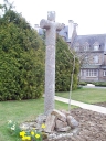 Croix monumentale, rue de Dinan, l'Abbaye-sous-Dol (Dol-de-Bretagne)