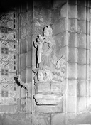 Statue (petite nature) : Trinité, église paroissiale de la Trinité (Langonnet)