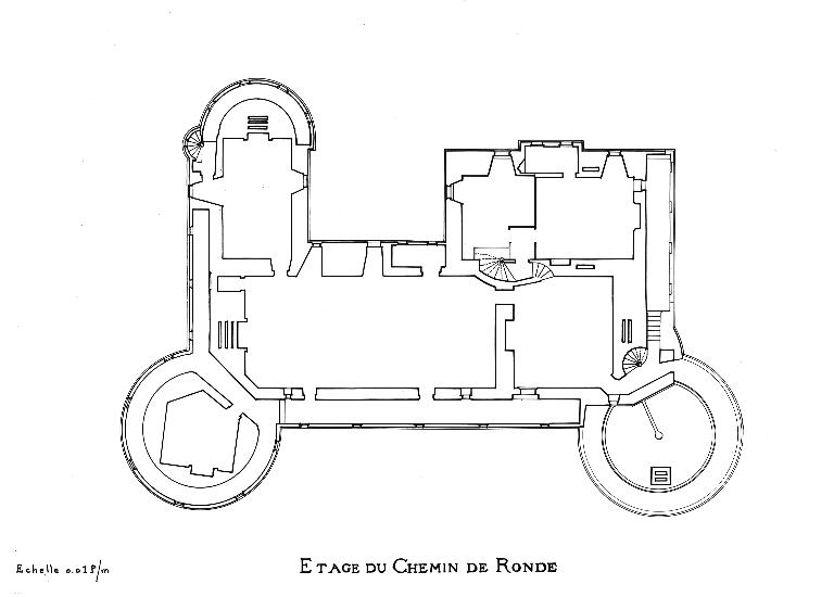 Château fort de Kerouzéré dit château de Kerouzéré (Sibiril)