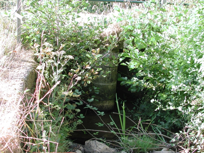 Aqueduc, C.R.6, près de la Carrouaye (Langon)