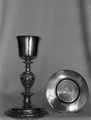 Calice, patène (1), église paroissiale Saint Michel (Monteneuf)