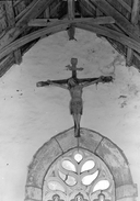 Croix (crucifix) : Christ en croix (n° 2), chapelle Saint-Jean (Duault)