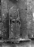Groupe sculpté (d'applique) : Evangélistes, chapelle Saint-Tugen (Primelin)