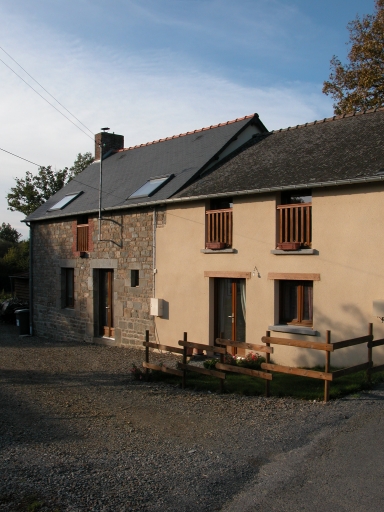Ferme, actuellement maison, les Bois Hanniers (Dingé)