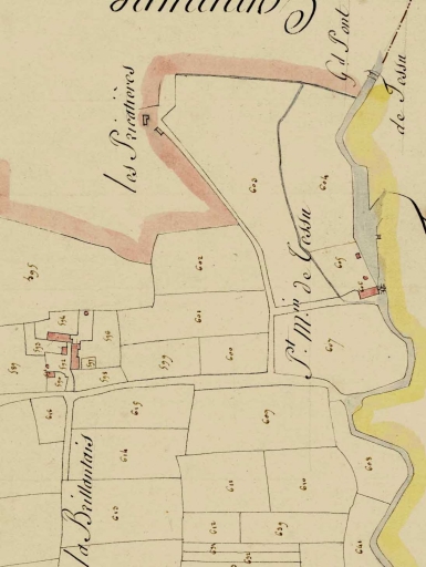 Les moulins sur la commune de Pacé