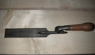 Outil artisanal de maréchal-ferrant : boutoir