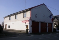 Usine d'ébénisterie, puis entreprise de bâtiment, actuellement remise de pompiers, rue Saint-Yves (Lanvollon)