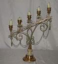 Paire de chandeliers d'église