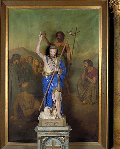 Statue : saint Jean-Baptiste