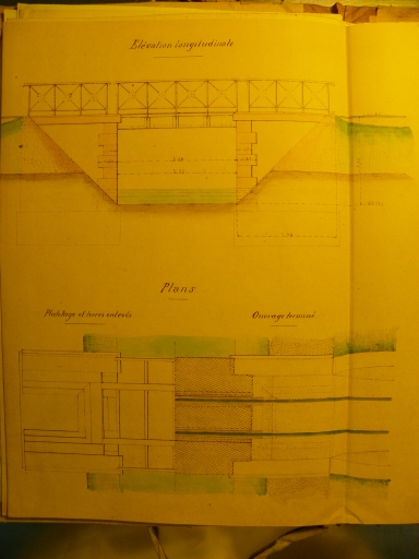 La ligne de chemin de fer et la gare de Gosné