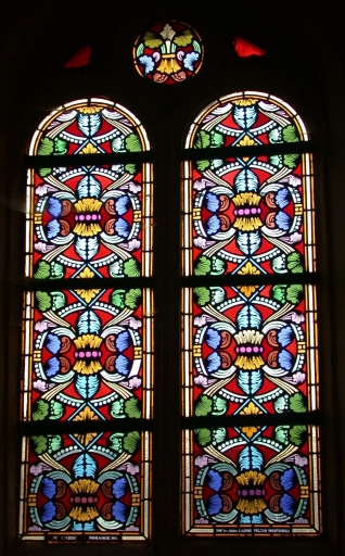 Ensemble de 8 verrières décoratives