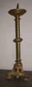 Garniture d'autel : 6 Chandeliers d'autel et 1 croix d'autel