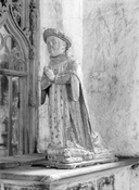 Statue : Jean V duc de Bretagne, chapelle Saint-Fiacre (Le Faouët)