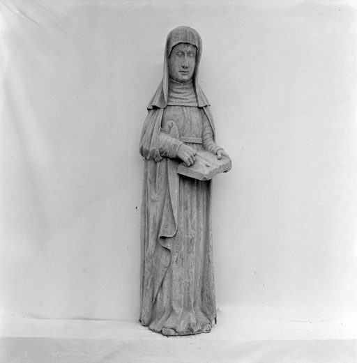 Statue (d'applique, petite nature) : sainte Anne, église paroissiale Saint-Jérôme (Cast)