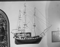Ex-voto maquette dit le saint Aubin (n° 2), chapelle Saint-Aubin (Pont-Scorff)