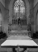 Autel, retable (maître-autel, autel tombeau), église paroissiale Saint-Léonard (Fougères)