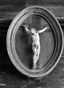 Croix (crucifix) : Christ en croix, église paroissiale Saint-Pierre-Saint-Paul (Guiscriff)