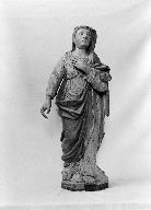 Statue : Sainte Marguerite d'Antioche (?), église paroissiale Saint-Nicolas (Port-Launay)