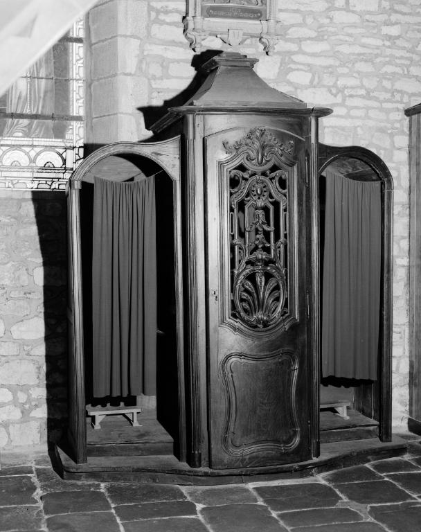 Confessionnal, église paroissiale Saint-Pierre (Baden)