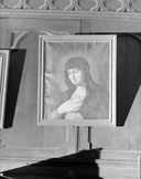 Tableau (tableau de chevalet) : portrait de la Vierge, église paroissiale Saint-Léonard (Fougères)