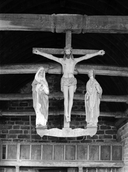 Calvaire (petite nature) : calvaire, chapelle Saint Sébastien (Le Faouët)