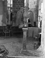Lutrin, abbaye de bénédictins Saint-Gildas, de bénédictins de la congrégation de Saint-Maur, de soeurs de la charité de Saint-Louis (Saint-Gildas-de-Rhuys)