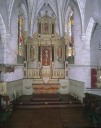 Ensemble du maître-autel (autel, tabernacle, 2 gradins, retable, degré)