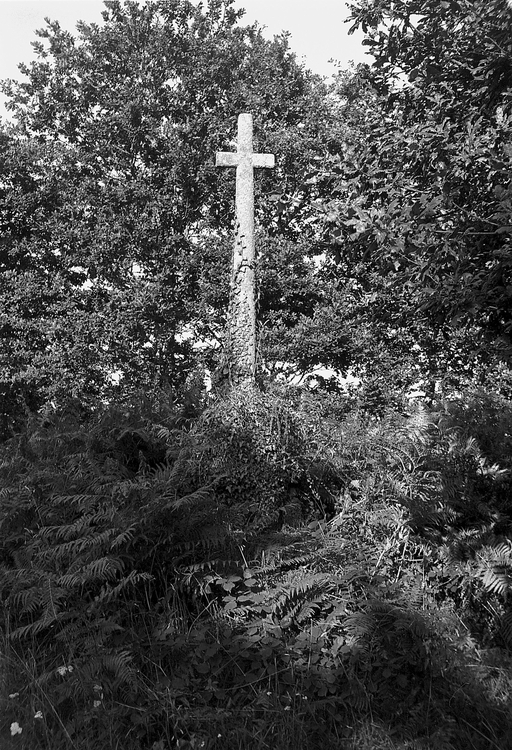 Croix de chemin, 500 m sud de Locoal (Plouguernével)