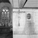 Croix (crucifix, anciennement statue du christ en croix numéro 1) : Christ en croix, chapelle Saint-Nicodème (Ploéven)