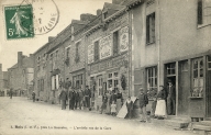 Alignement de maisons, 3-11 rue de la Fontaine (Bais)