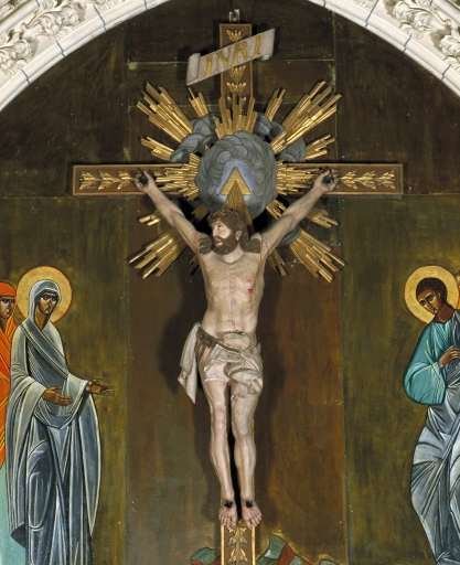 Croix : Christ en croix
