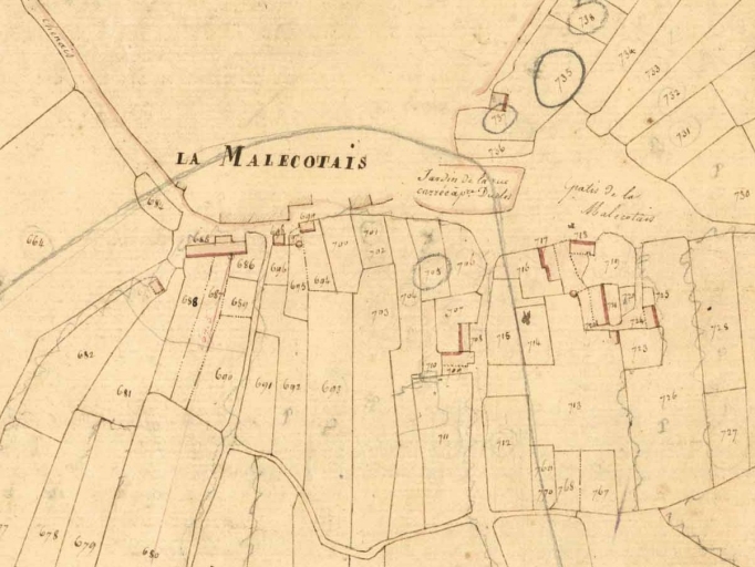 Écart, la Malécotais (La Bouëxière)