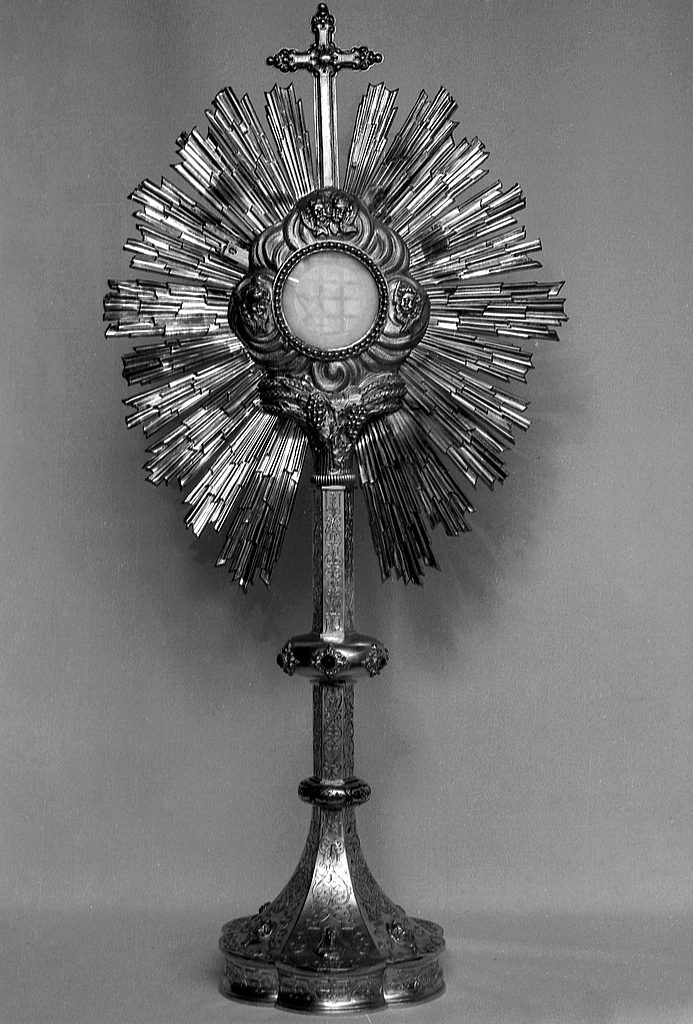 Ostensoir, église paroissiale Notre-Dame (Malansac)