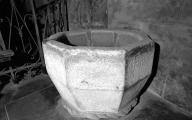 Fonts baptismaux, église paroissiale Saint-Boscat (Tréogat)
