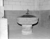 Fonts baptismaux, église paroissiale Saint-Martin (Saulnières)