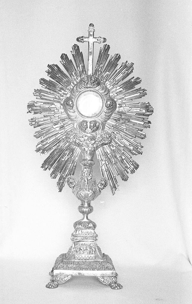 Ostensoir, église paroissiale Saint-Juvat (Saint-Juvat)