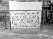 Clôture de choeur (table de communion), chapelle Sainte-Barbe (Le Faouët)