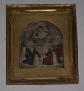 Tableau : Couronnement de la Vierge, église paroissiale Saint-Martin (Javené)