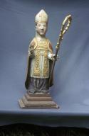 Statue de procession (statuette) : saint Claude, église paroissiale Saint-Claude (Rostrenen)