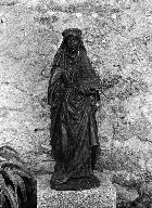 Statue (statuette, d' applique) : sainte Elisabeth de Hongrie, mairie (île-de-Sein)