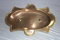 Ensemble 1 d'un plateau à burettes et de 2 burettes