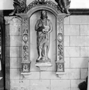 Statue (grandeur nature, d' applique) : saint Jean-Baptiste, chapelle Notre-Dame-de-Bonne-Nouvelle (Cast)