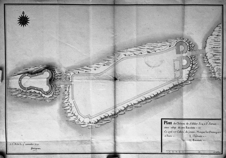 Tour Solidor et ouvrages avancés, Saint-Servan (Saint-Malo)